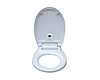 Automatic Toilet Seat Sensor Operated White & Round