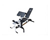 FID Flat Incline Decline Bench Press w/ Leg Extension