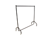 300LBS Heavy Duty Clothing Garment Rail Rack Hanger
