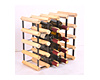 20 Bottle Timber Wine Rack - Complete Wooden Wine Storage System