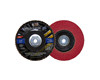 Josco 100mm 60 Grit Ceramic Threaded Centre Quick Change Flap Disc