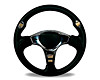 R33 SPEC 350mm 3SPK BLACK SPOKES WITH PAD
