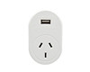 Jackson International Travel Adaptor - Outbound To Europe - With USB Charging Outlet