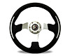 RACER III 350MM 3SPK BLACK LEATHER WITH DRESS RING