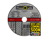 Flexovit 100 x 2.5 x 16mm Aluminium Cuttting Wheel