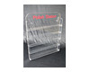 Nail Polish Display 5mm Acrylic Stand Wall Mount Holds 60-65