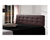 PU Leather King Bed Deluxe Headboard Bedhead - Brown
