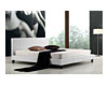 King PU Leather Bed Frame White