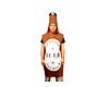 Beer Bottle One Size Fits all Adults Costume