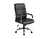 PU Leather Office Chair Executive Padded Black