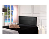 PU Leather Double Bed Headboard Bedhead - Black
