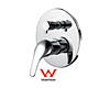 Chrome Bathroom Shower Wall Mixer Diverter w/ WaterMark