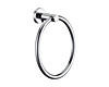 Classic Chrome Towel Bar Rail Ring Bathroom