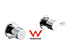 Chrome Bathroom Shower / Bath Mixer Set w/ WaterMark