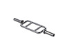 Chrome Olympic Tricep Bar Barbell Heavy Duty with Spring Collars